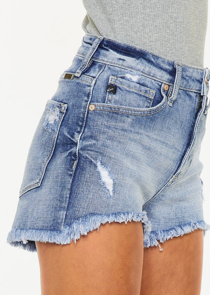 Miranda High Rise Mom Denim Shorts - SIZE 11/29