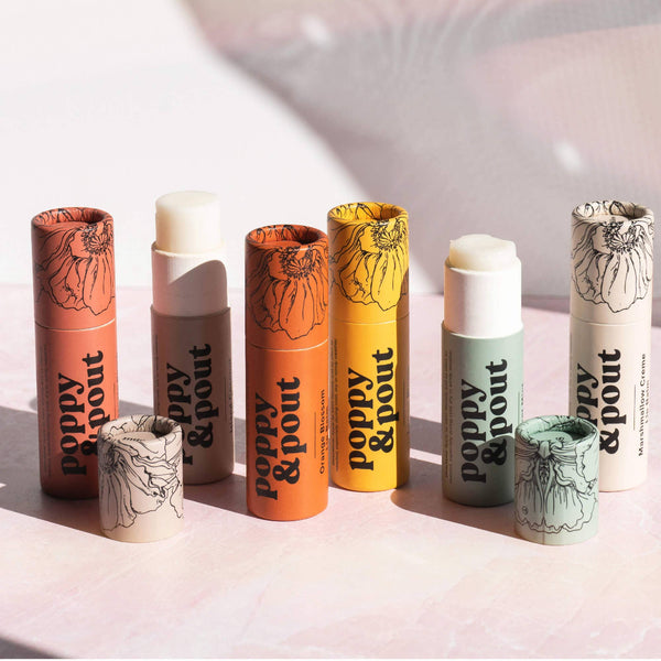 Poppy & Pout: Lip Balm, Orange Blossom