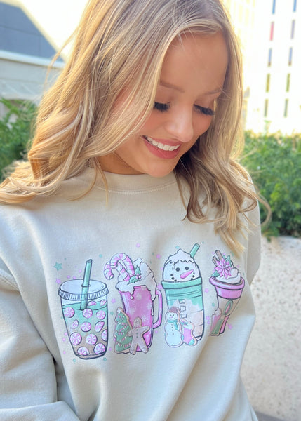 It's A Pink Peppermint Latte Christmas
