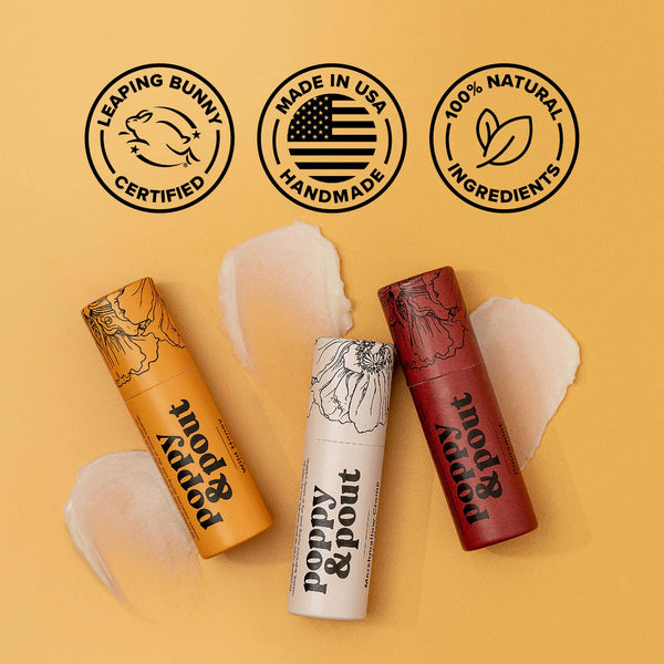 Poppy & Pout: Lip Balm, Wild Honey