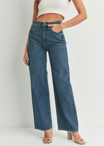 Rylie High Waisted Wide Leg Jean