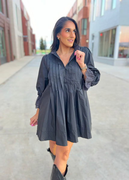 Embracing Change Black Dress