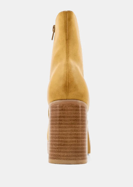 Shu Shop Vernita Tan Ankle Boot
