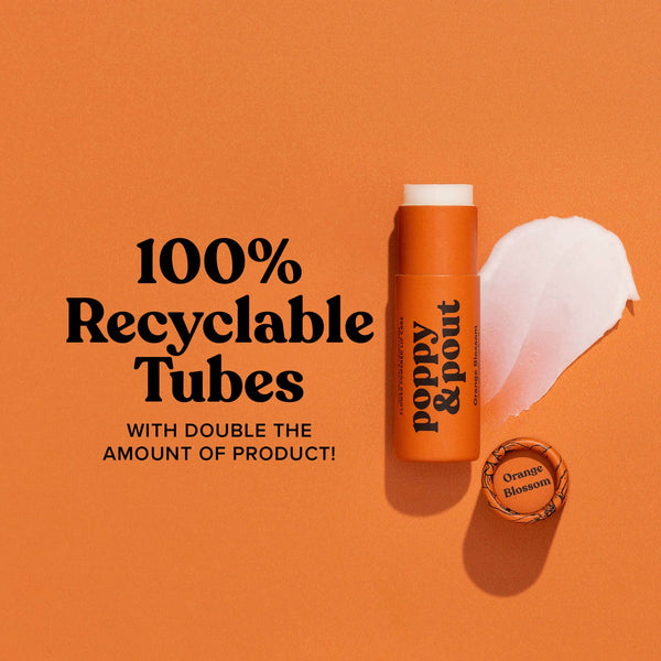 Poppy & Pout: Lip Balm, Orange Blossom