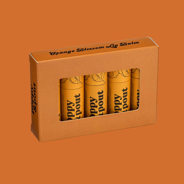 Poppy & Pout: Lip Balm, Orange Blossom