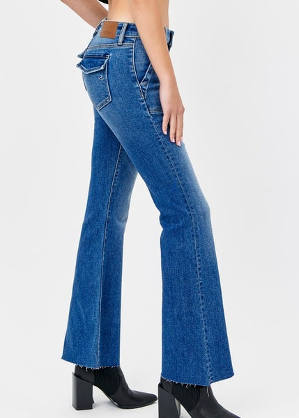 Happi Flare Front Pocket Jeans