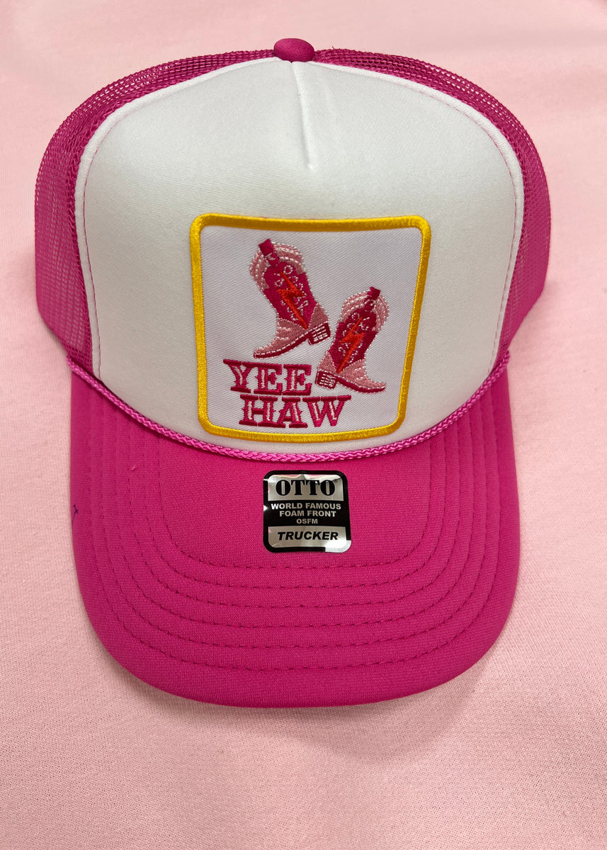 District Trucker Hat - Powder Pink