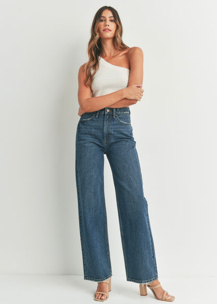 Rylie High Waisted Wide Leg Jean