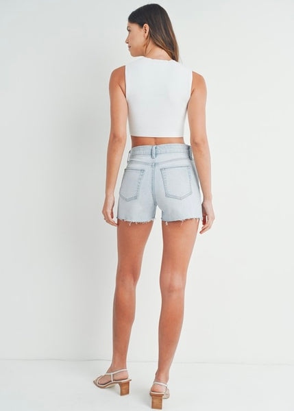 Harper Comfort Stretch Weekend Denim Shorts