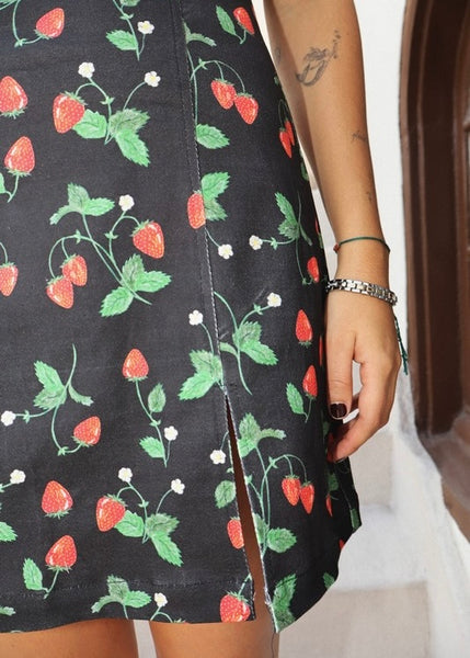 Strawberry Fields Mini Dress