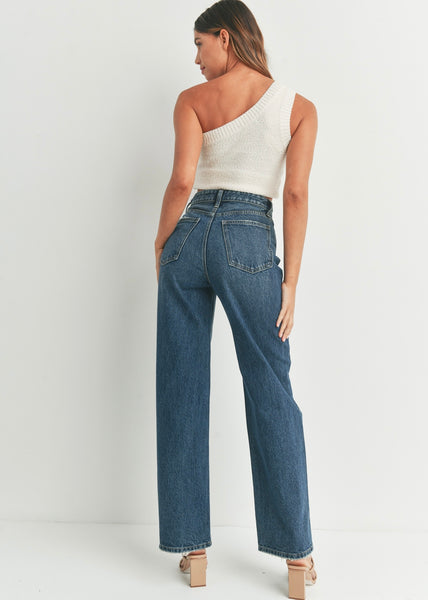 Rylie High Waisted Wide Leg Jean