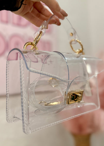 Clear Clutch Handbag