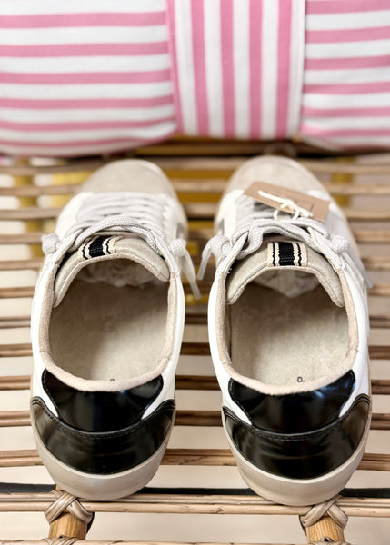 Shu Shop: Robbie Black/White Sneaker