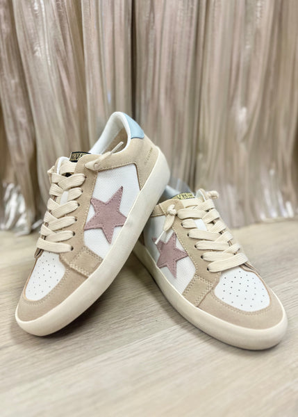 Vintage Havana Reflex 31 Sneaker - Taupe/Pink/Blue