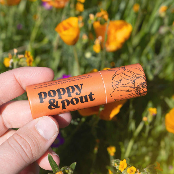 Poppy & Pout: Lip Balm, Orange Blossom