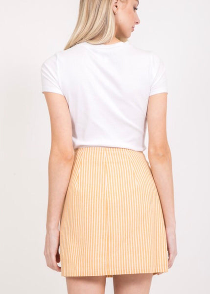 Lemon Twist Mini Skirt