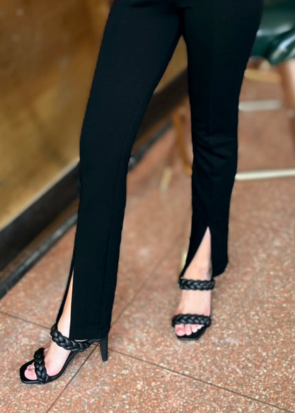 Final Notice High Waist Black Pant