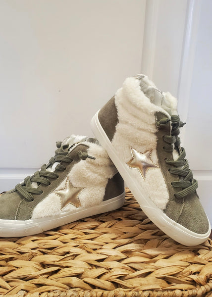 Vintage Havana Lester Olive Sneaker