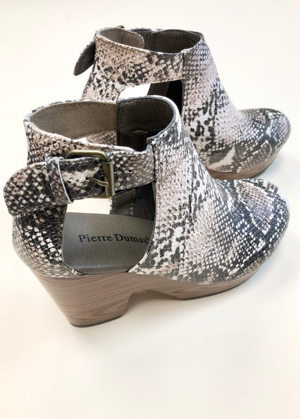 Sylvia Snake Platform Clog