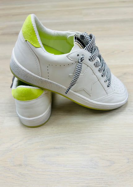 Shu Shop Paz Lime Sneaker