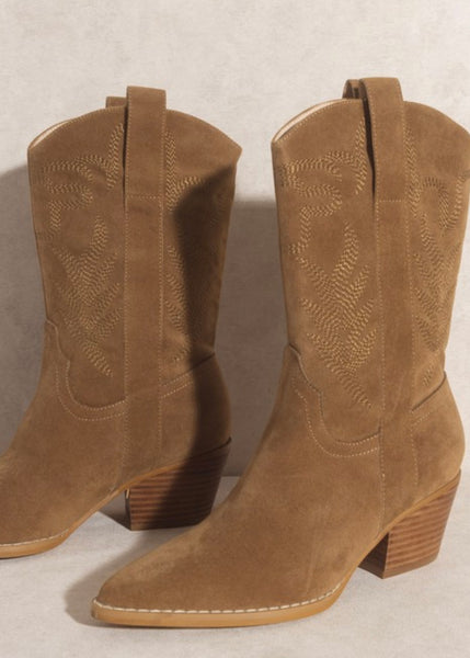 Oasis Society Sephira Camel Short Boot