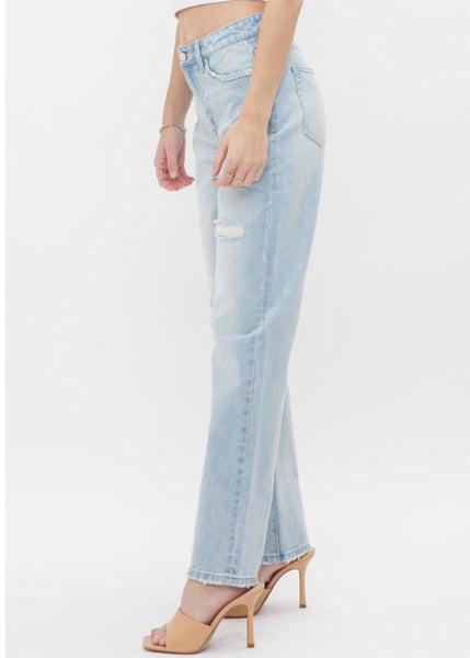 Maxine Rigid High Rise 90's Straight Jean