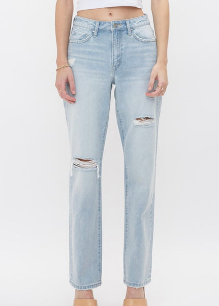 Maxine Rigid High Rise 90's Straight Jean