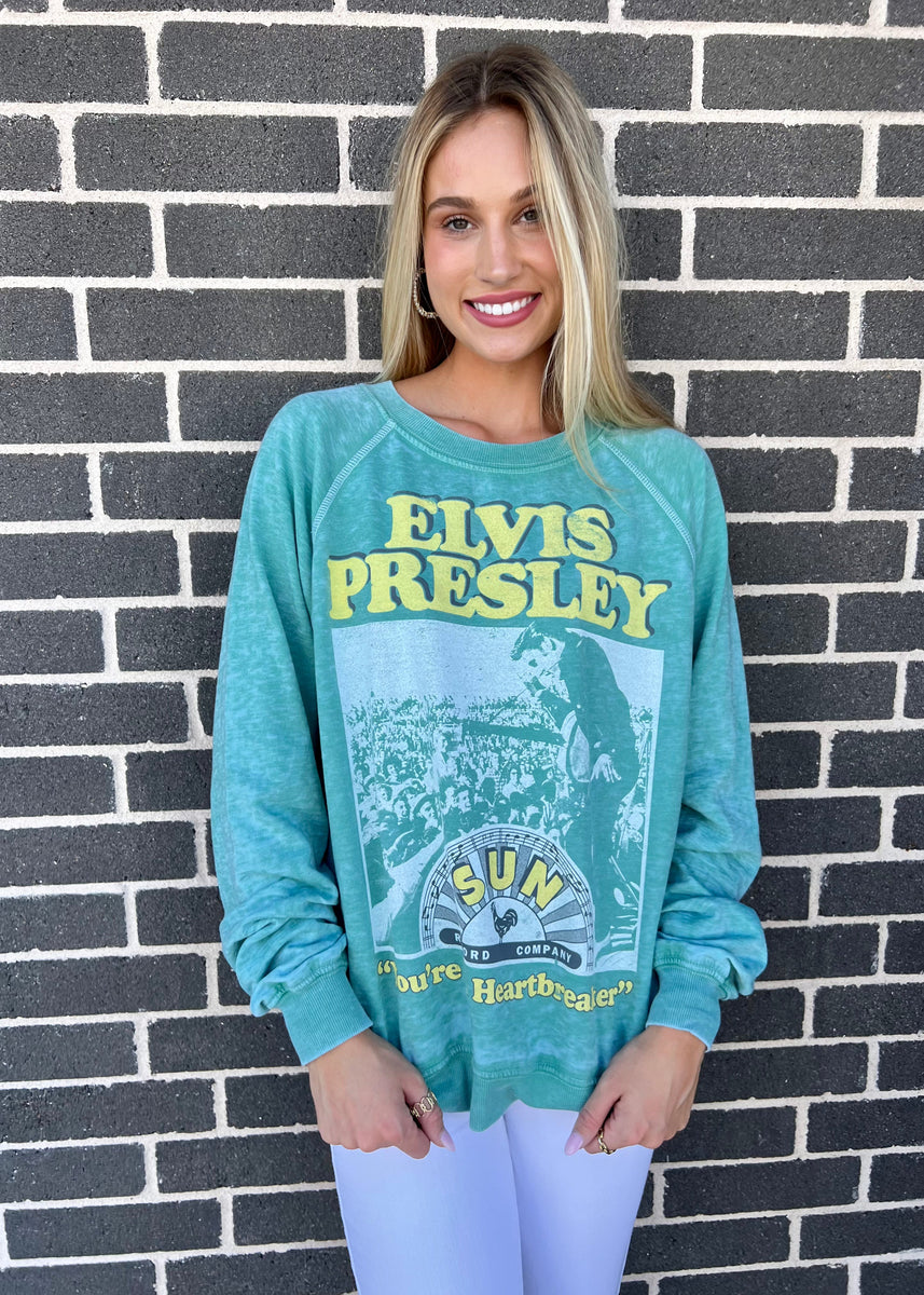 Recycled Karma - Sun Records Elvis Presley Sweatshirt*