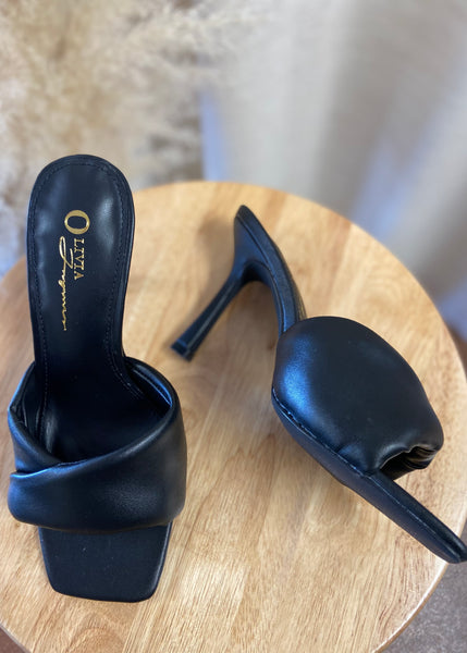 Milan Black Heel - SIZE 6
