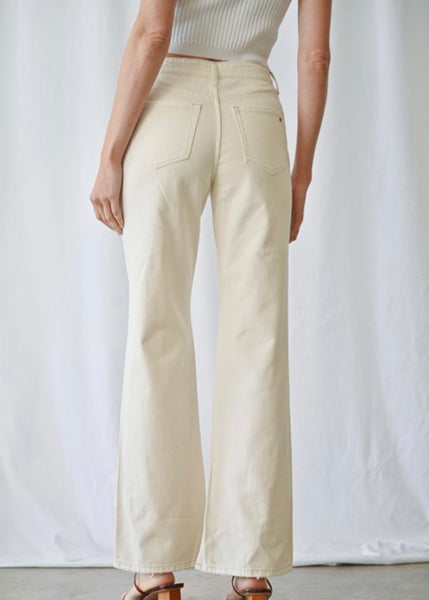Ginny 90's Vintage Flare- Bone