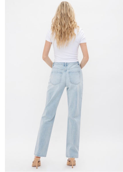 Maxine Rigid High Rise 90's Straight Jean