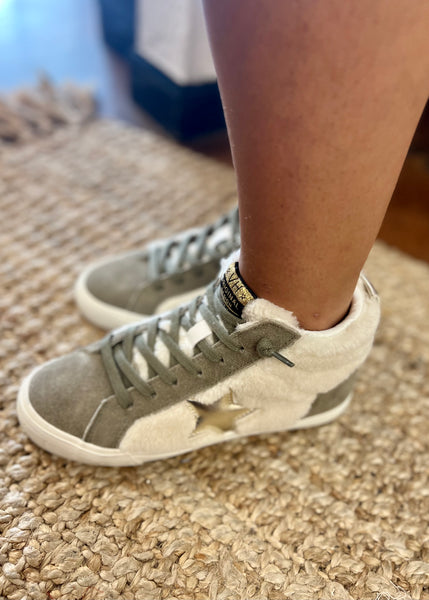Vintage Havana Lester Olive Sneaker
