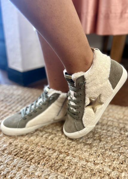 Vintage Havana Lester Olive Sneaker
