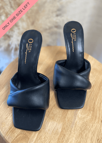 Milan Black Heel - SIZE 6