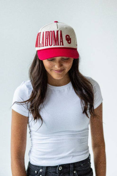 Oklahoma Saturday Stretch Canvas Trucker Hat