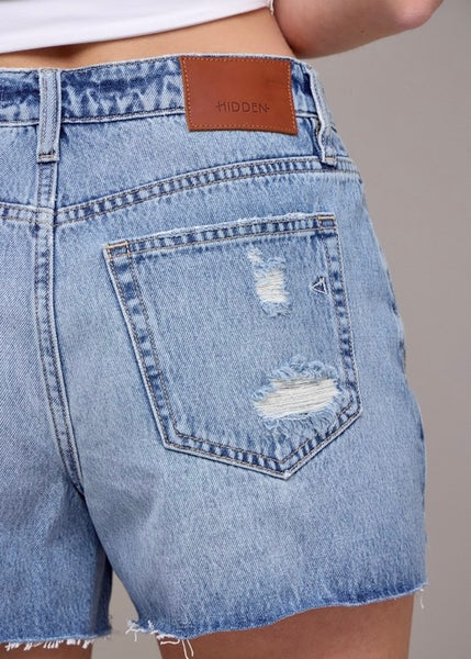 Selena Medium Wash Dad Short