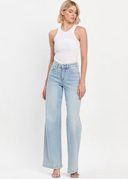 Forever Optimistic High Rise Wide Leg Jeans