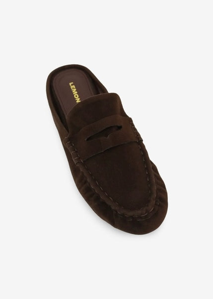Hot Row Chocolate Mule Loafers