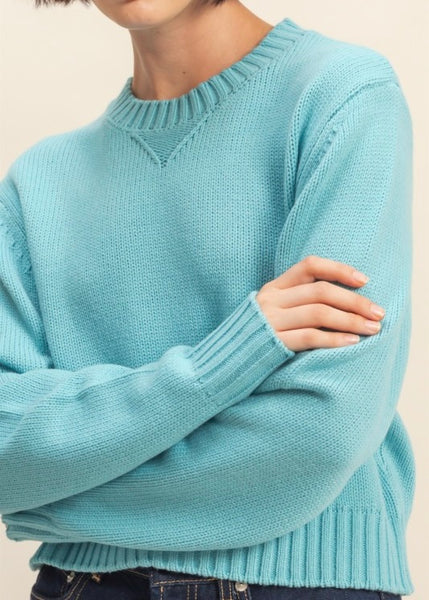 Quick Update Sky Blue Sweater