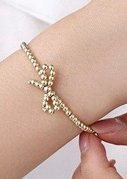 Bow Bracelet - 18K Stainless Steel