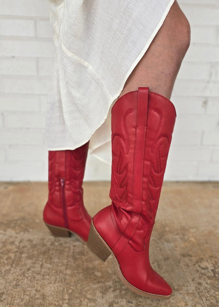Matisse Dixi Red Western Boot