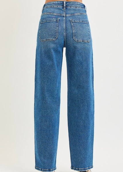 Amelia High Rise Wide Leg Baggy Denim