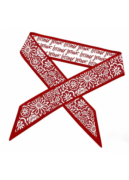 Skinny Scarf – Oklahoma Sooners