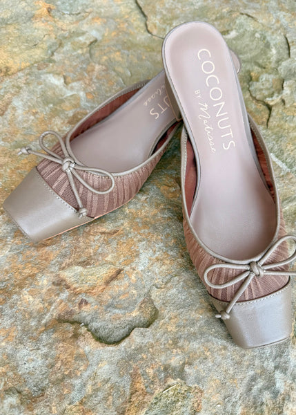 Matisse Geneva Mocha Tulle Mule
