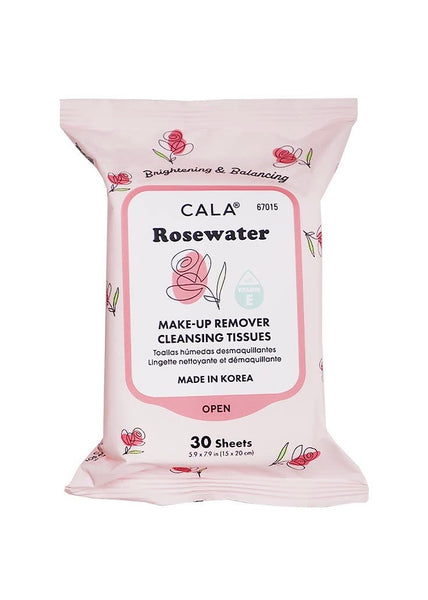 Makeup Remover Wipes 30 sheets Rose Water