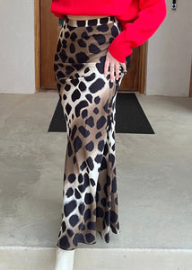 The Purrrrfect Leopard Print Maxi Skirt