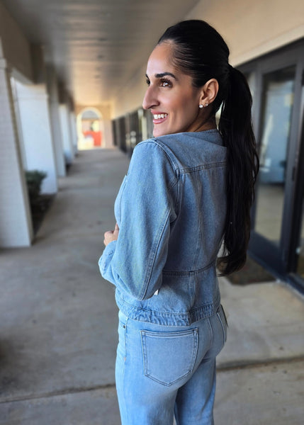 Rely On Me Tailored Denim Jacket
