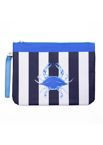 San Blas Crab Wet/Dry Bag   Navy/Palace   12x9