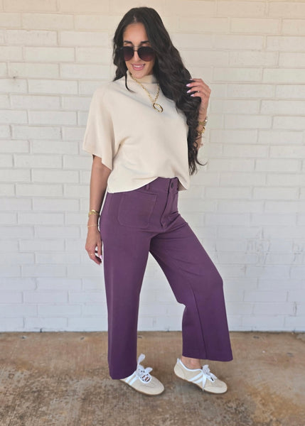 Successful Days Deep Purple Trouser Pant