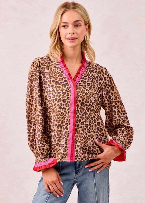 Perfection Plenty Leopard Print Top